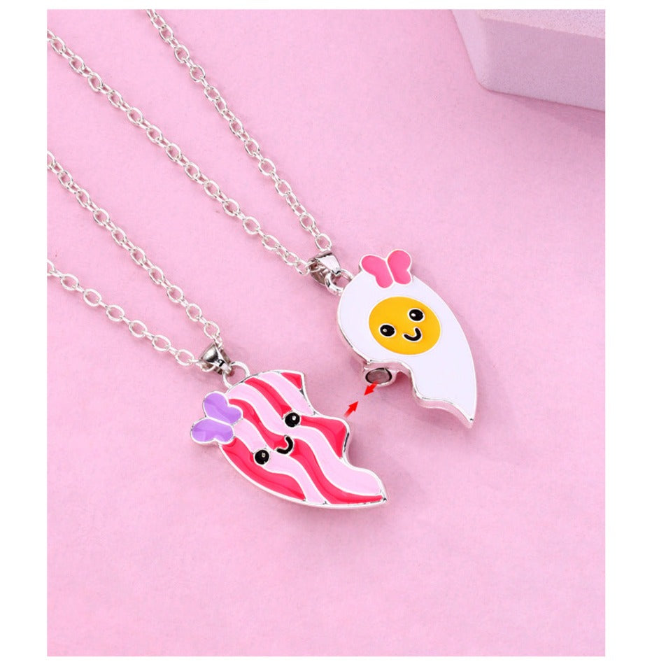 Cute Friendship Necklaces Set for Kids