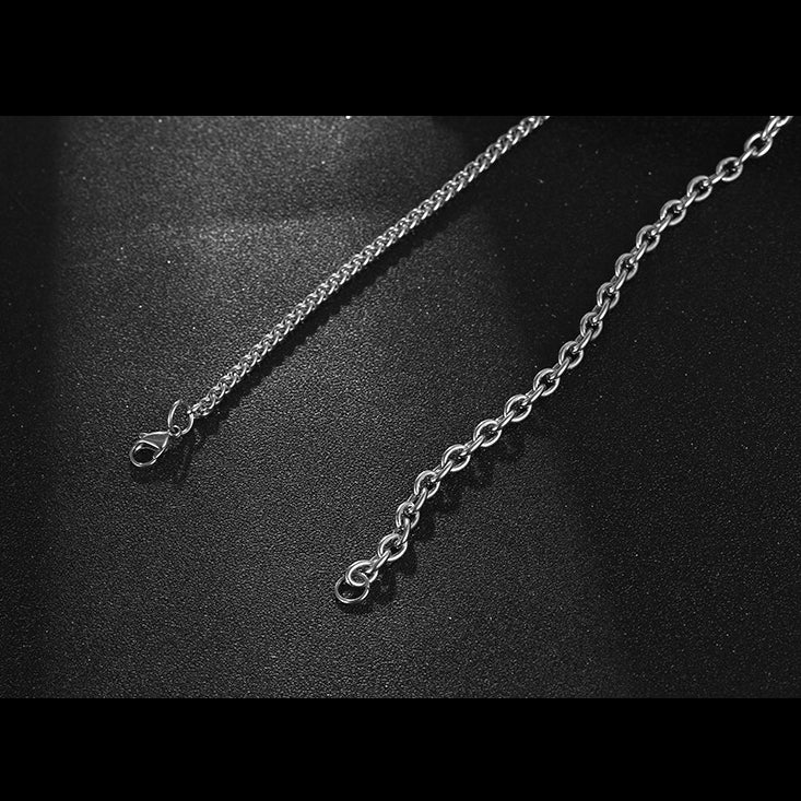 Custom Engravable Link Chain Choker Gift for Men