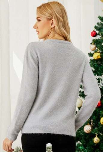Womens Xmas Sweatshirt Ladies Christmas Sweater