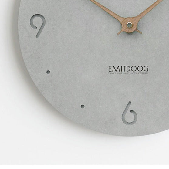 Minimalist Deco Silent Wall Clock 30cm