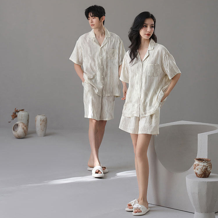 Luxury Bamboo Matching Pajama Set for Couples