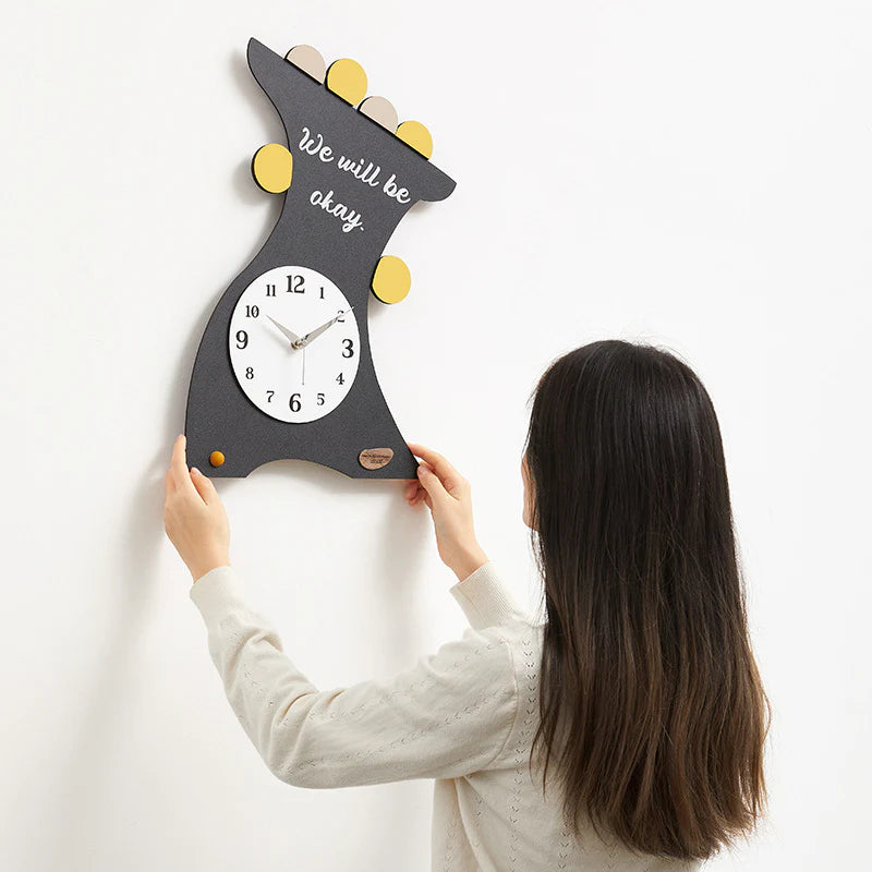 Creative Style Wall Décor Silent Clock – Unique & Modern Design