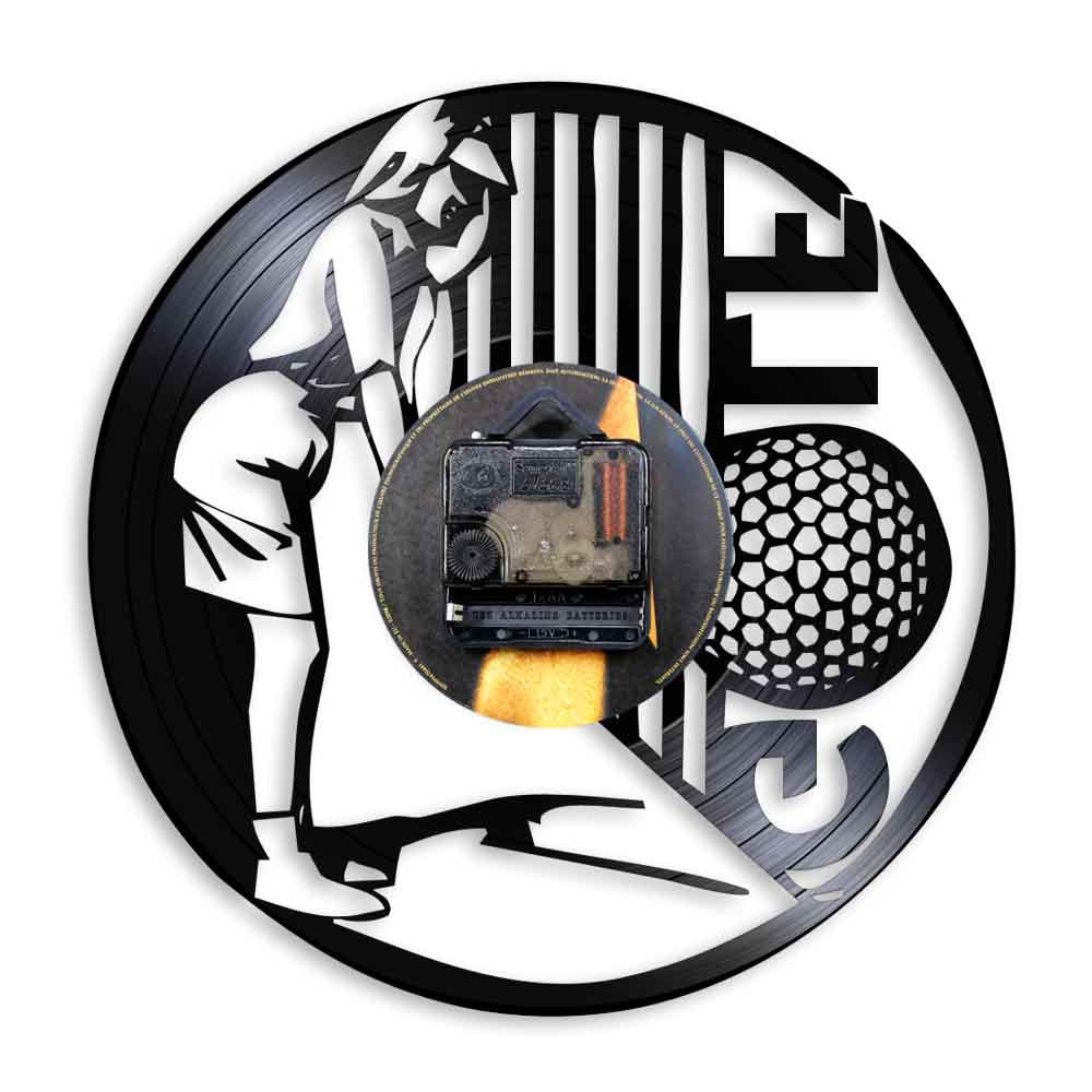 Vinyl Wall Clock Gift for Golfer Girlfriend