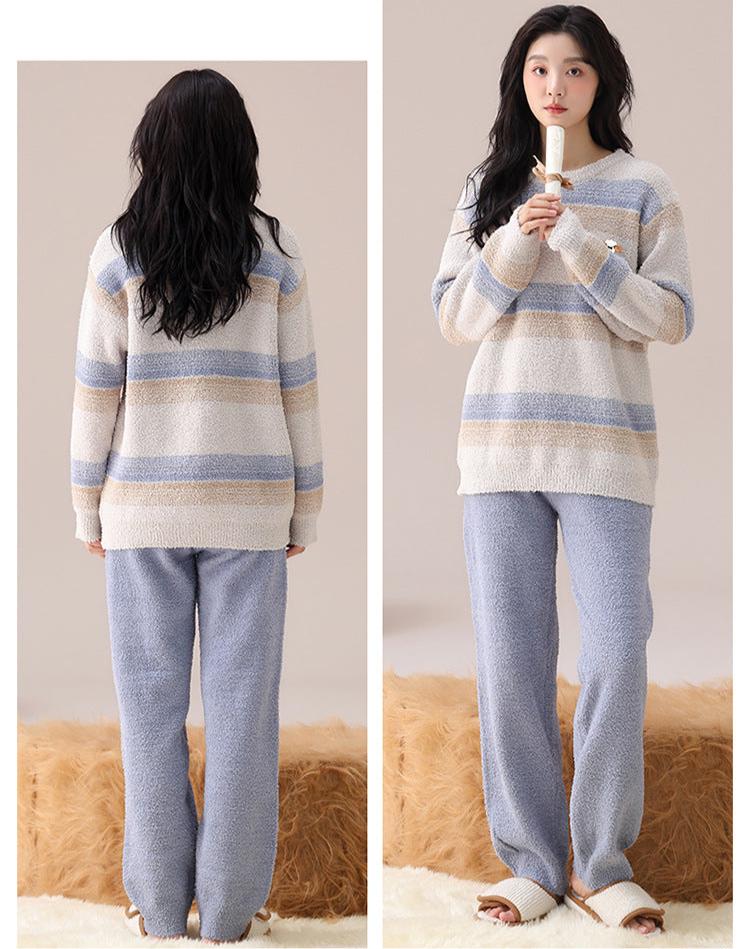 4-Piece 100% Flannel Cozy Pajamas for Couples