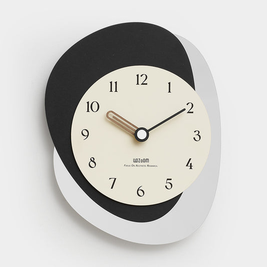 Modern Abstract Silent Wall Clock - Elegant Home Decor