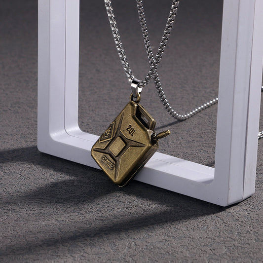 Engravable Pendant Necklace Gift for Gamers