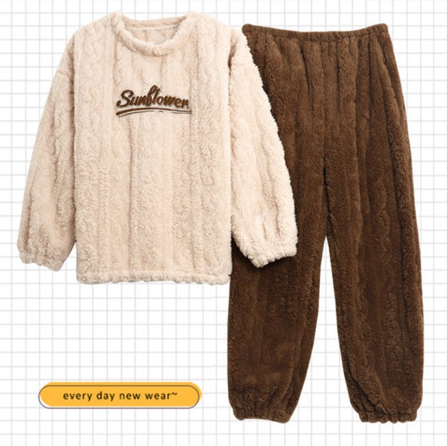 Holiday Christmas PJs Set for Couples Winter Sleepwear