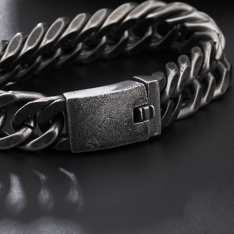 Mens Personalized Vintage Bracelet 22cm