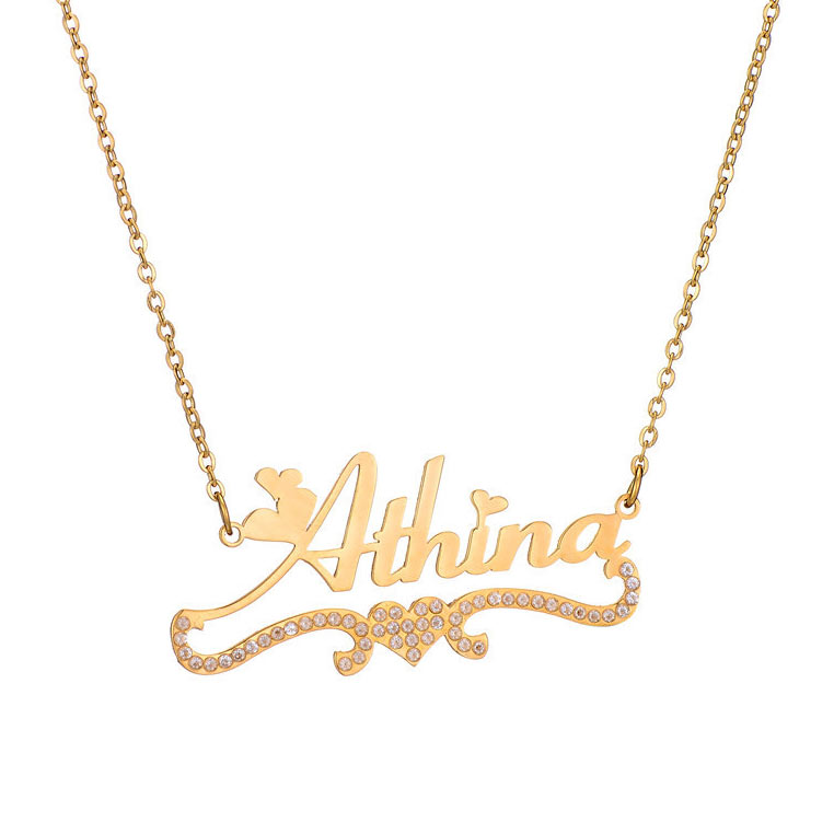 Artistic Personalized Name Necklace for Her