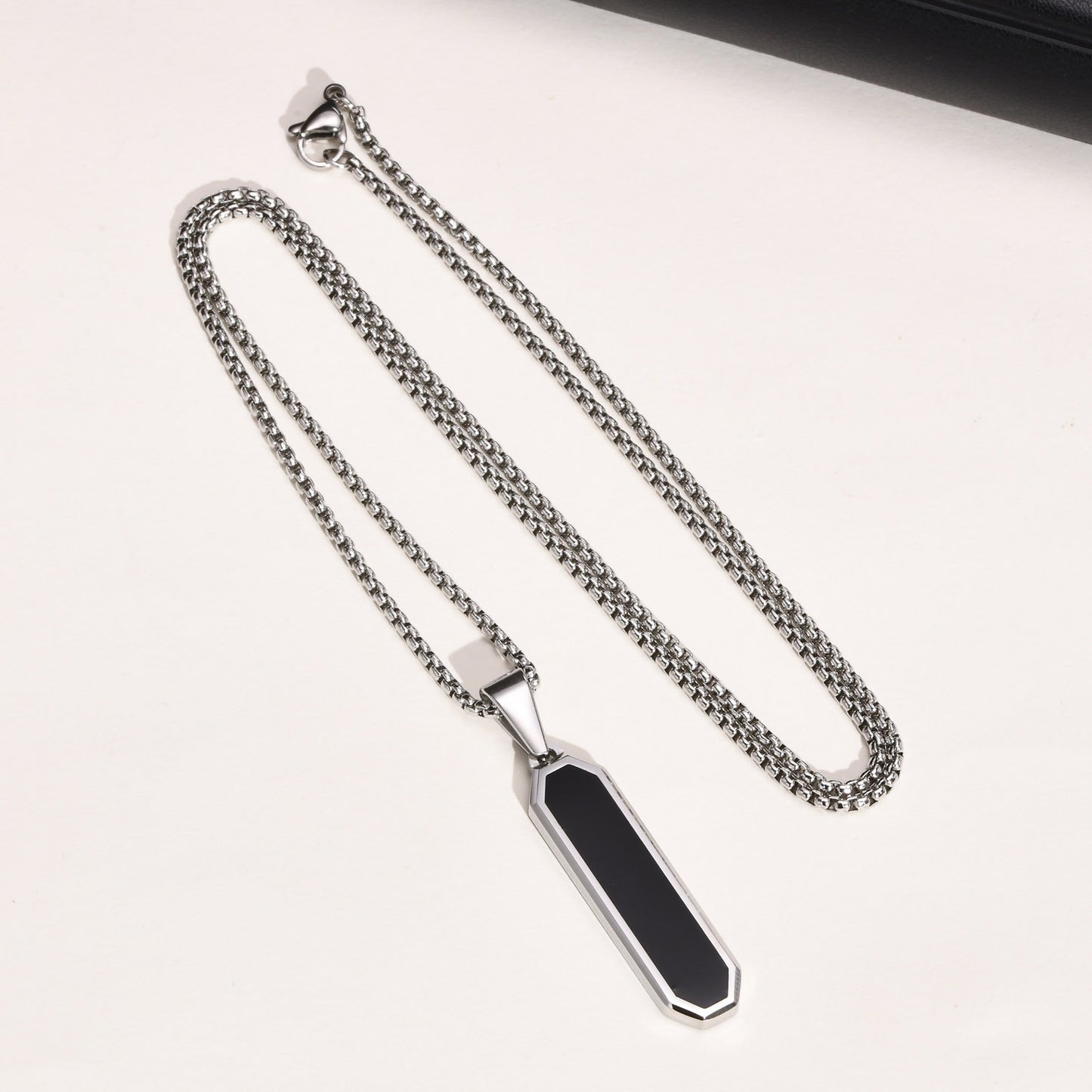 Gift for Him Name Engraved Pendant Necklace