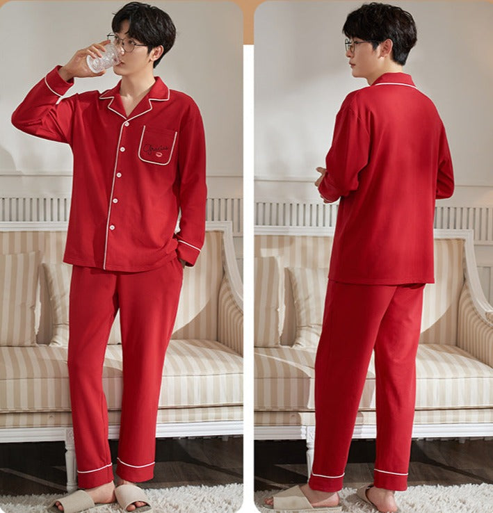 Holiday Christmas Pajamas Set for Couples