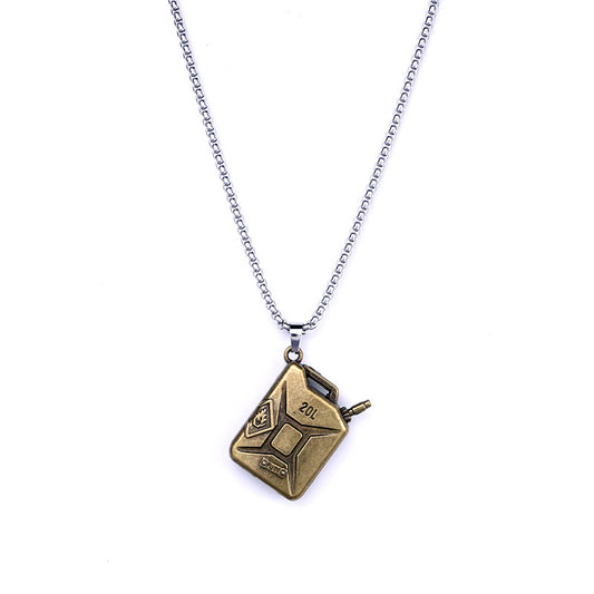 Engravable Pendant Necklace Gift for Gamers