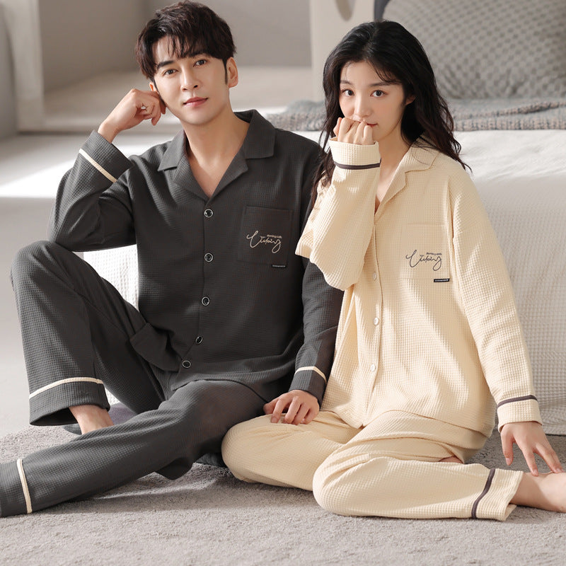 Matching Soft Loungewear PJs Set for Men and Women