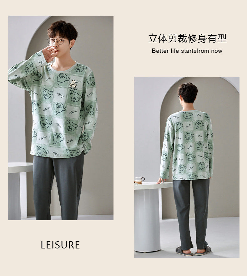 Matching Holiday Pajamas Set for Couples