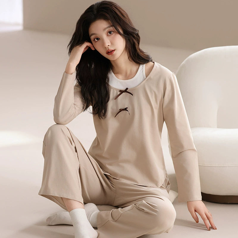 Gullei™ Minimalist Sporty PJs Set 100% Organic Cotton