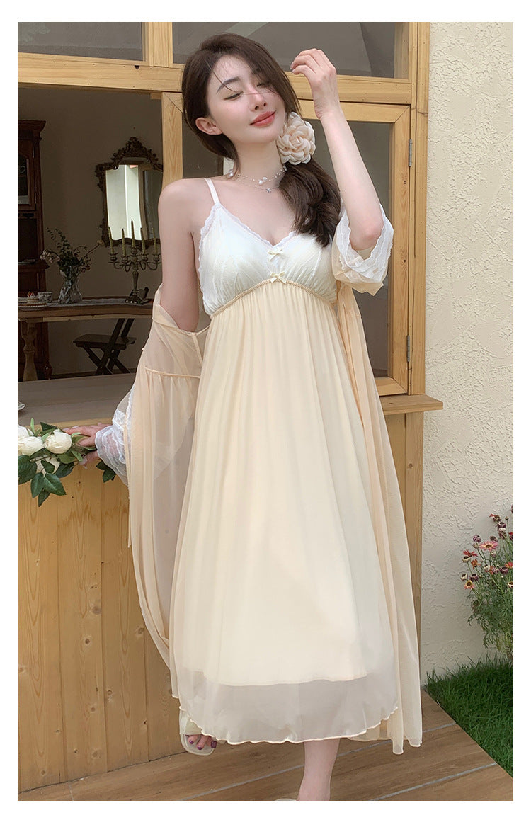 Nightwear Set with Padded Bra 100% Polyester