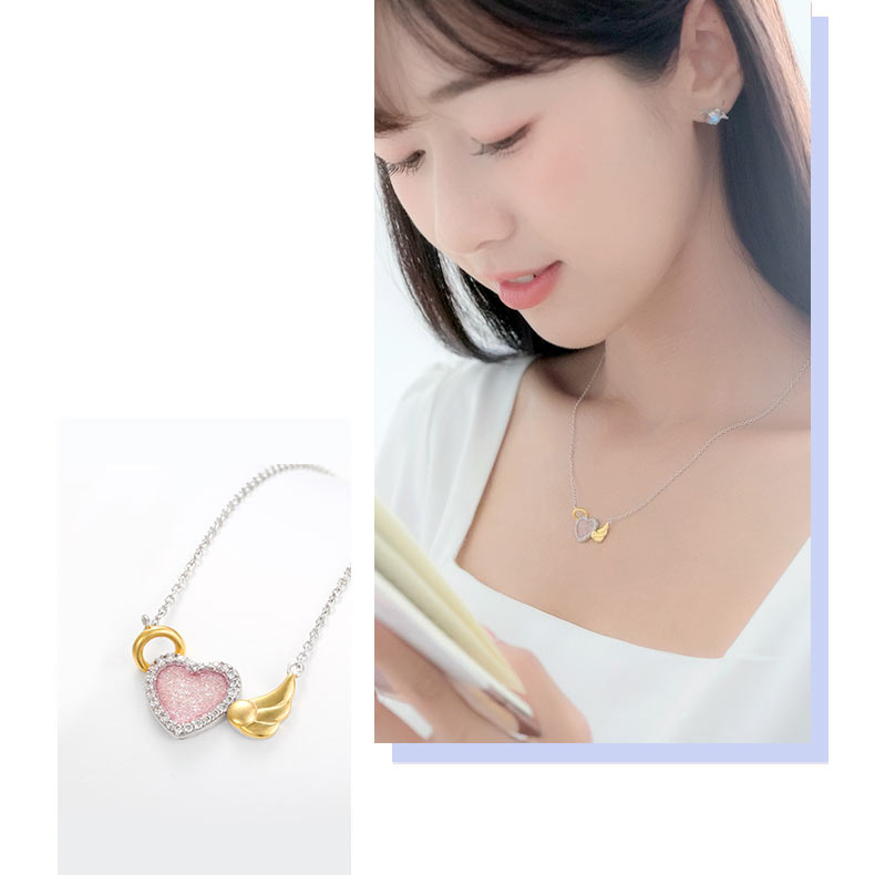 Angel Devil Necklaces Gift for Girlfriend Boyfriend