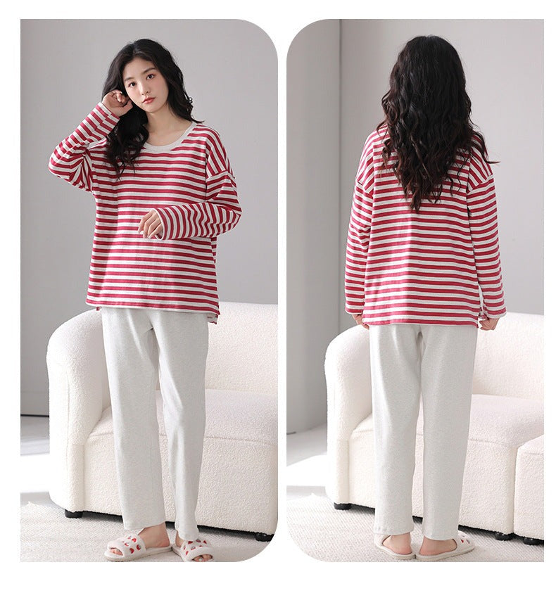 Women Loungewear Dress Pajamas Set - Built-in Padded Bra