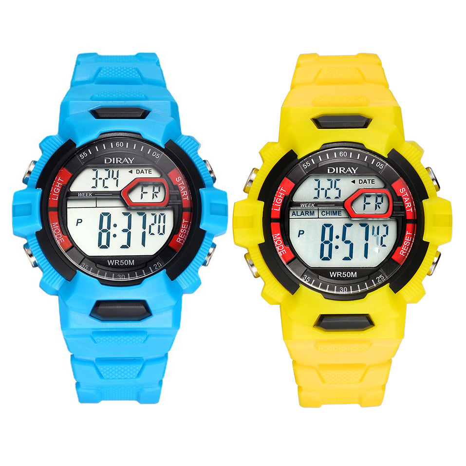 Luminous Matching Sports Watch Set for Kids