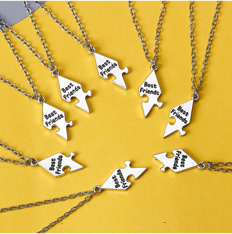 Best Friends Necklaces Set for 8