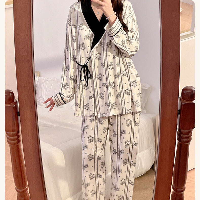 Comfortable Floral Maternity PJs