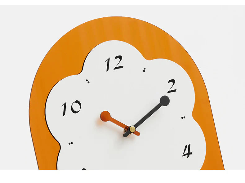 Gullei™ Flower Shaped Wall Decoration Pendulum Clock