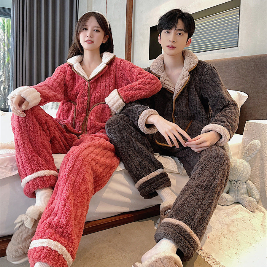 Couples winter online pajamas