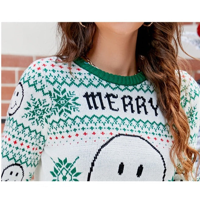 Ladies Ugly Christmas Sweater Xmas Sweatshirt