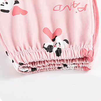 Pure Cotton Summer Sleeveless 2-Piece Pajamas Set