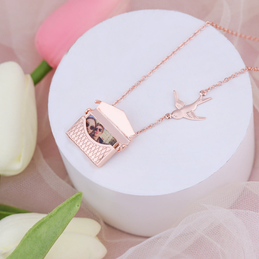 Personalized Photo Locket Necklace