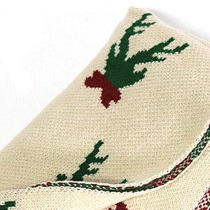 Cute Reindeer Xmas Themed Scarf for Girls