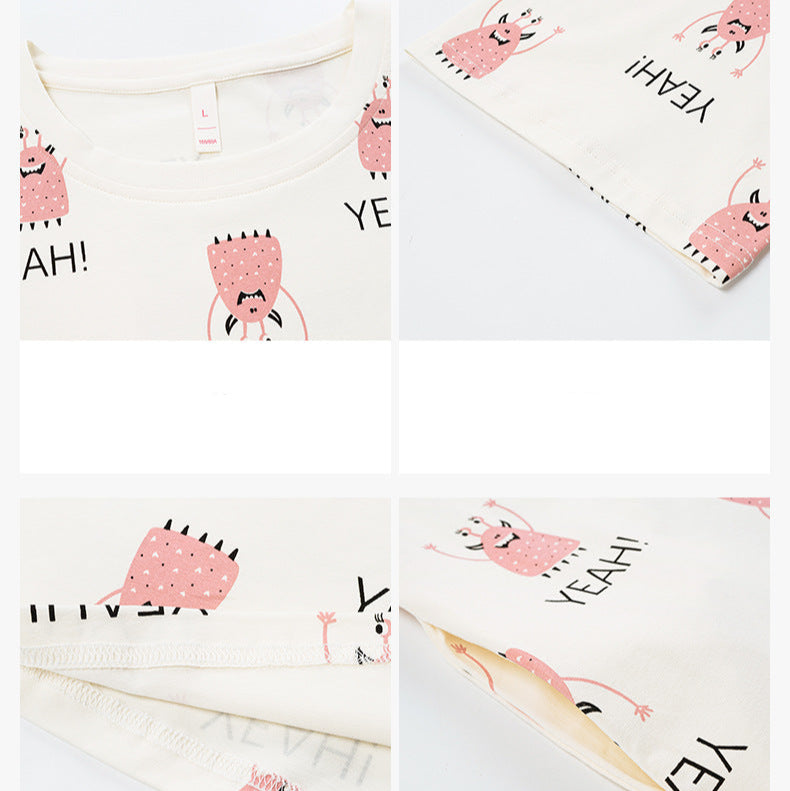 Gullei™ 3-Piece Pajamas Set Short Sleeve 100% Cotton