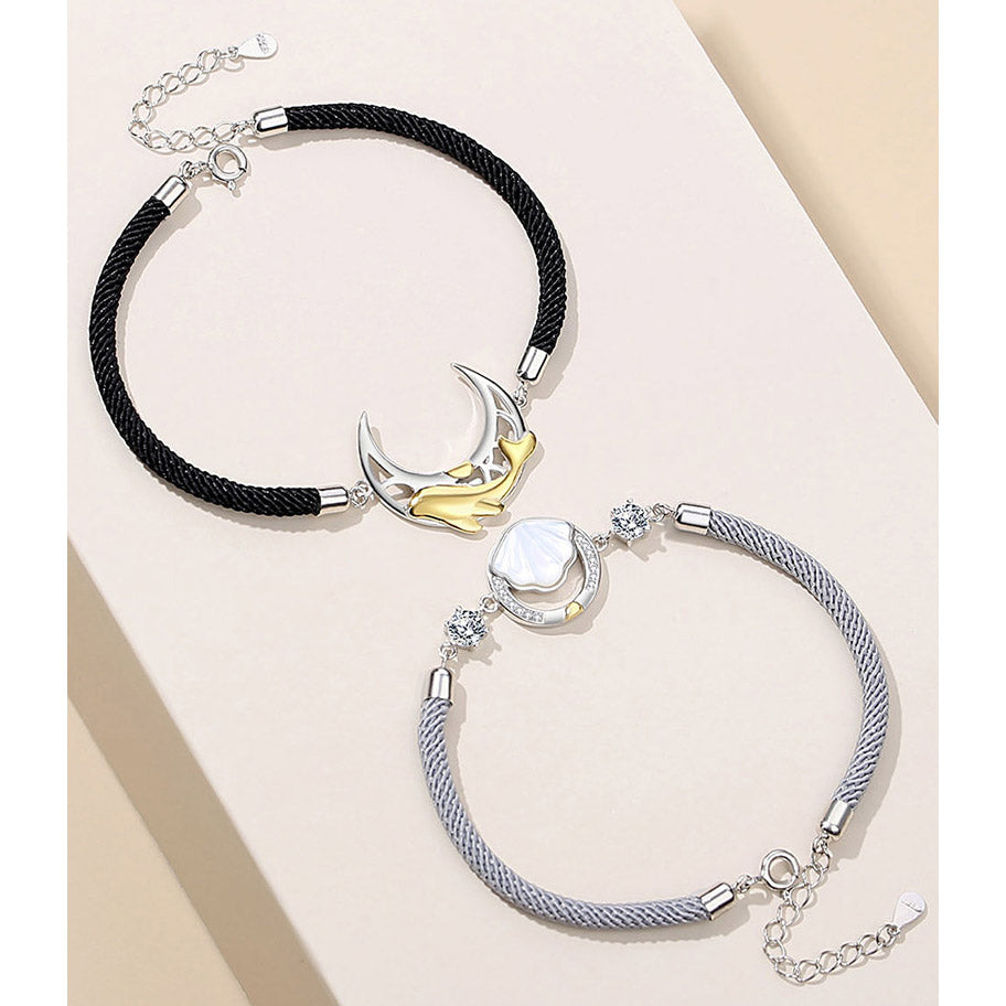 Sun and Moon Romantic Bracelets Set for 2