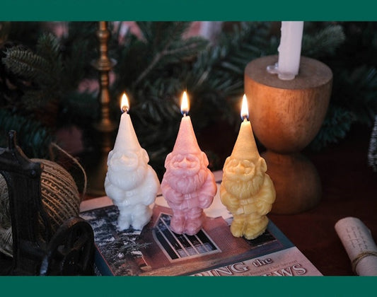 Christmas Santa Gift Scented Candles Set of 3