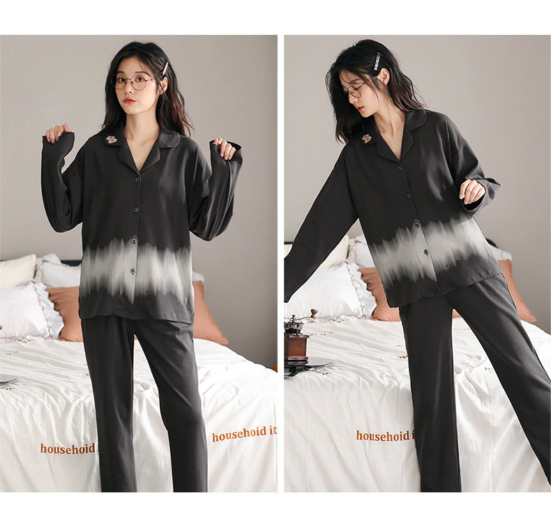 Warm Pure Cotton Pajamas Set for Couples
