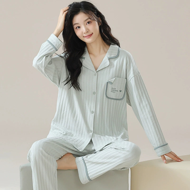 Gullei™ Collar Pajamas Set 100% Organic Cotton