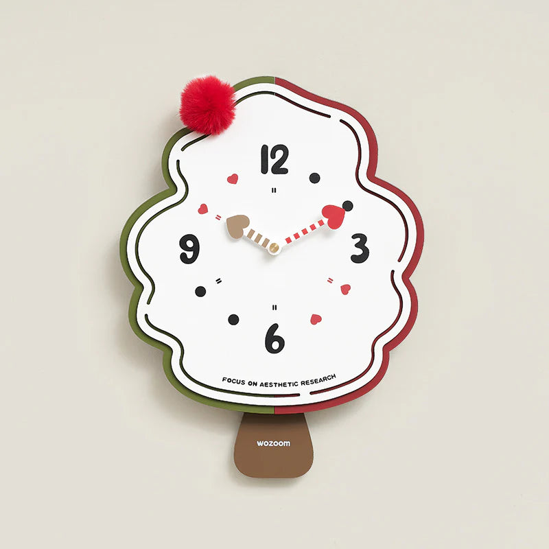 Gullei™ Christmas Themed Silent Wall Deco Clock