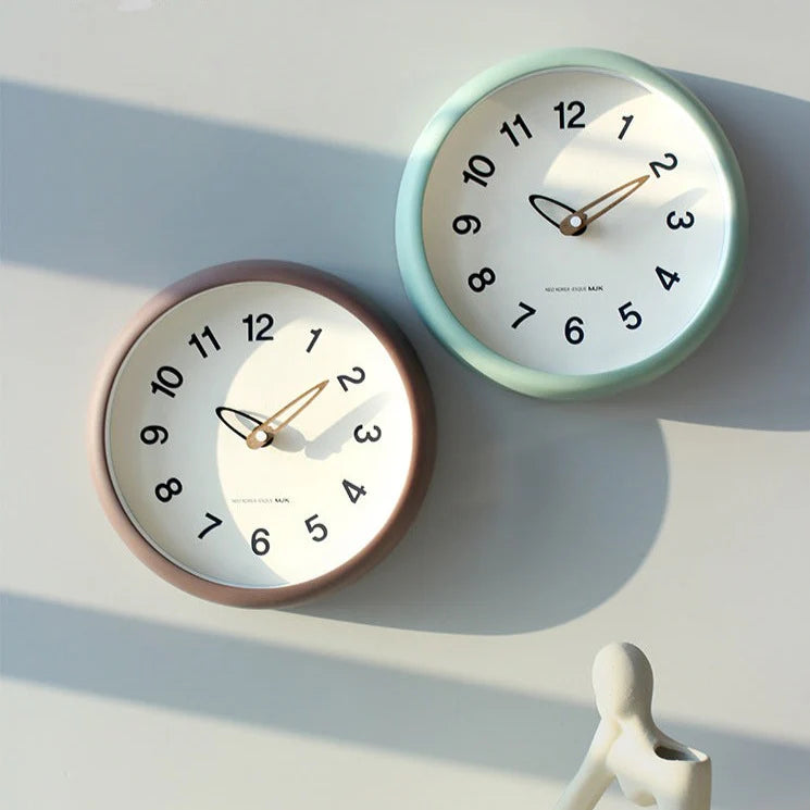 Minimalist 3D Silent Wall Clock – 10" (Non-Ticking)