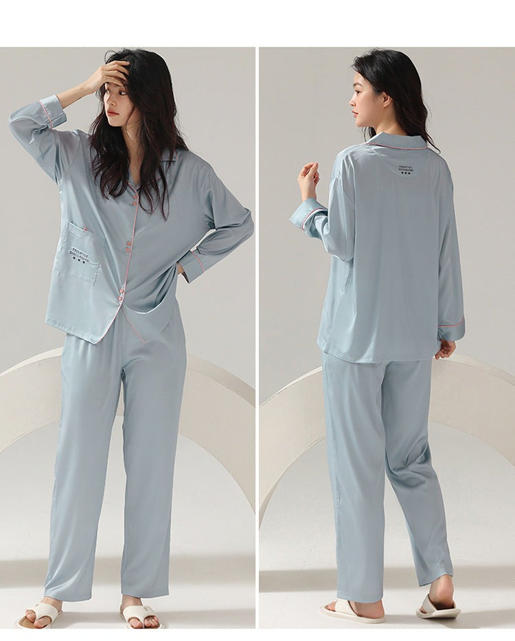 Matching Family Silk Pajamas Set for Two