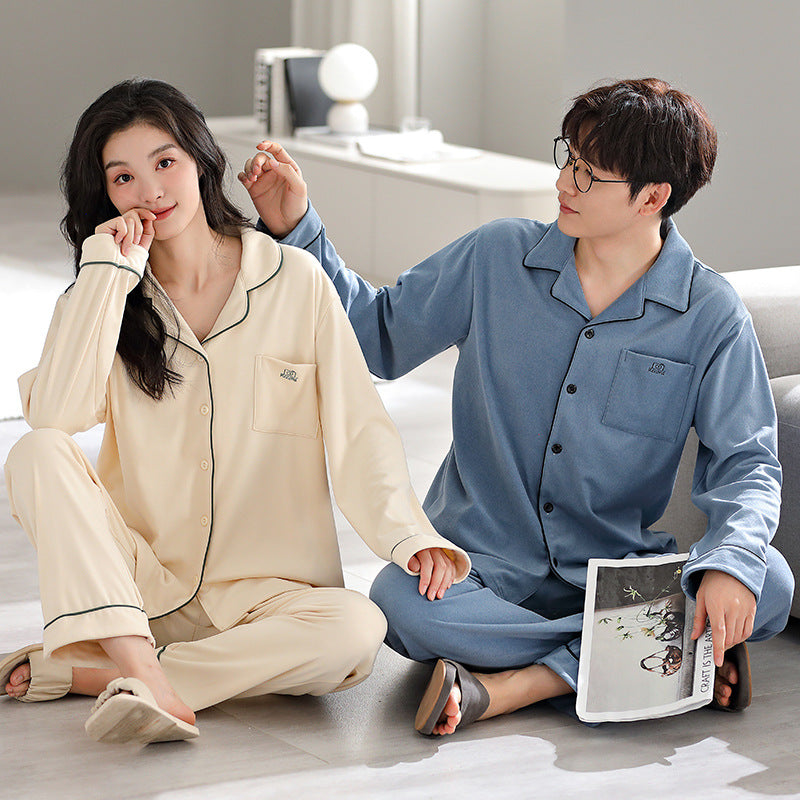 Matching Soft Pajamas Set for Couples