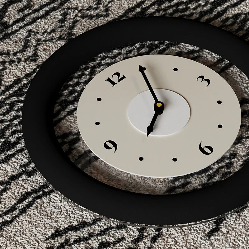 Unique Design Analog Silent Wall Clock — 35×35 cm (Acrylic)