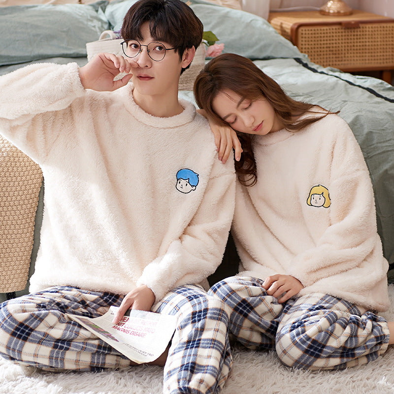 Matching Corel Fleece Pyjamas Set for Guys and Girls