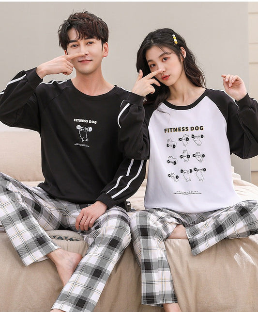 Matching Pajamas Pjs Set for Young Couples