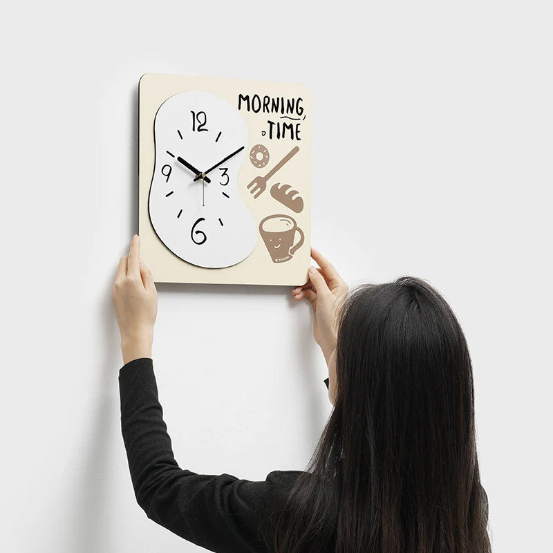 Gullei™ Modern Kitchen Silent Wall Deco Clock