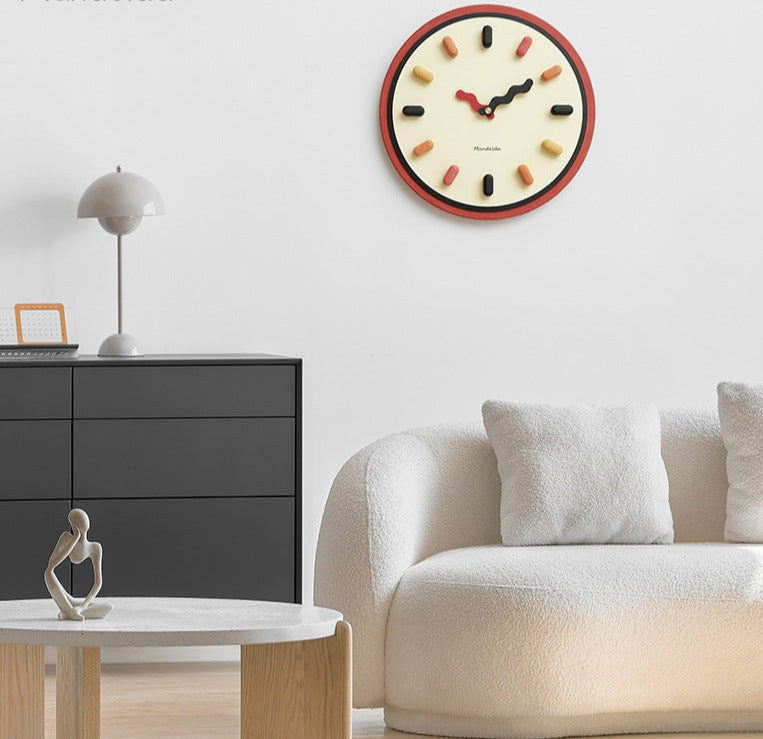 Modern Style 3D Silent Wall Deco Clock for Livingroom