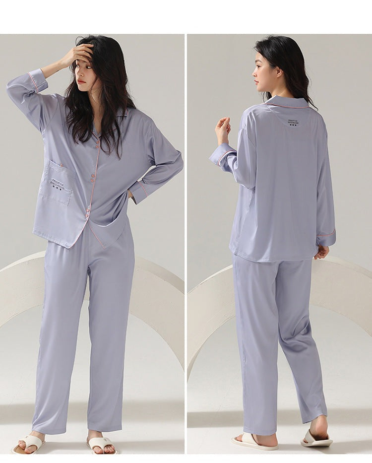 Matching Family Silk Pajamas Set for Two