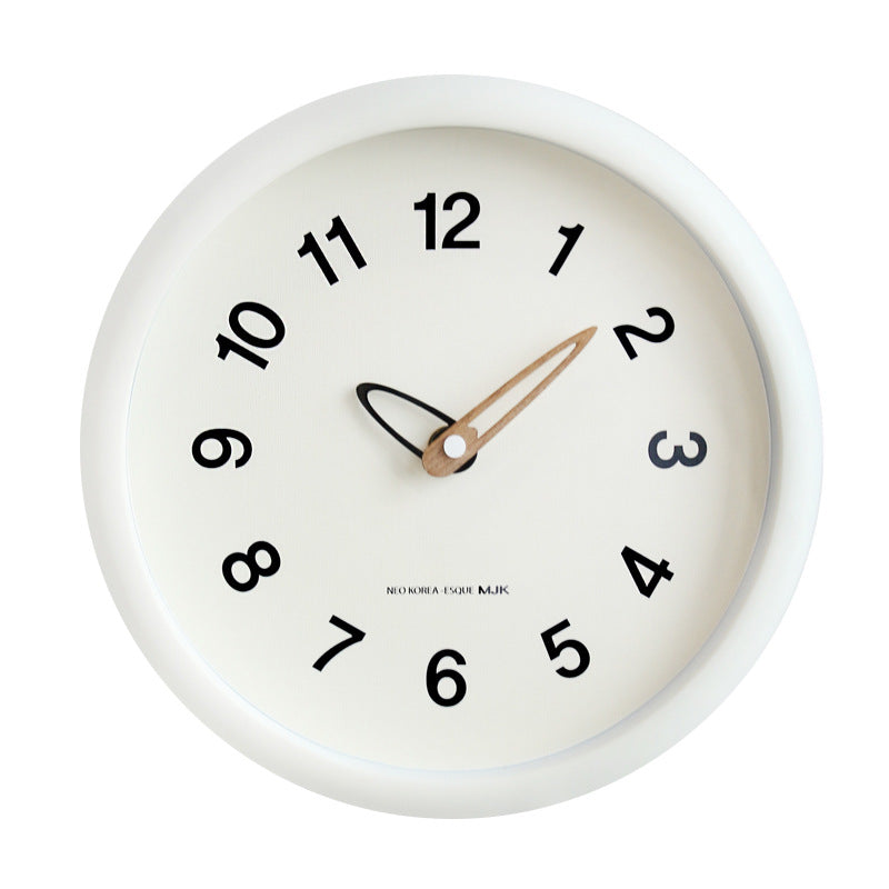 Minimalist 3D Silent Wall Clock – 10" (Non-Ticking)