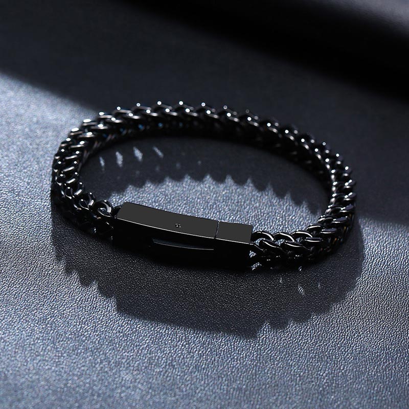 Custom Engraved Couple Bracelets Set for 2