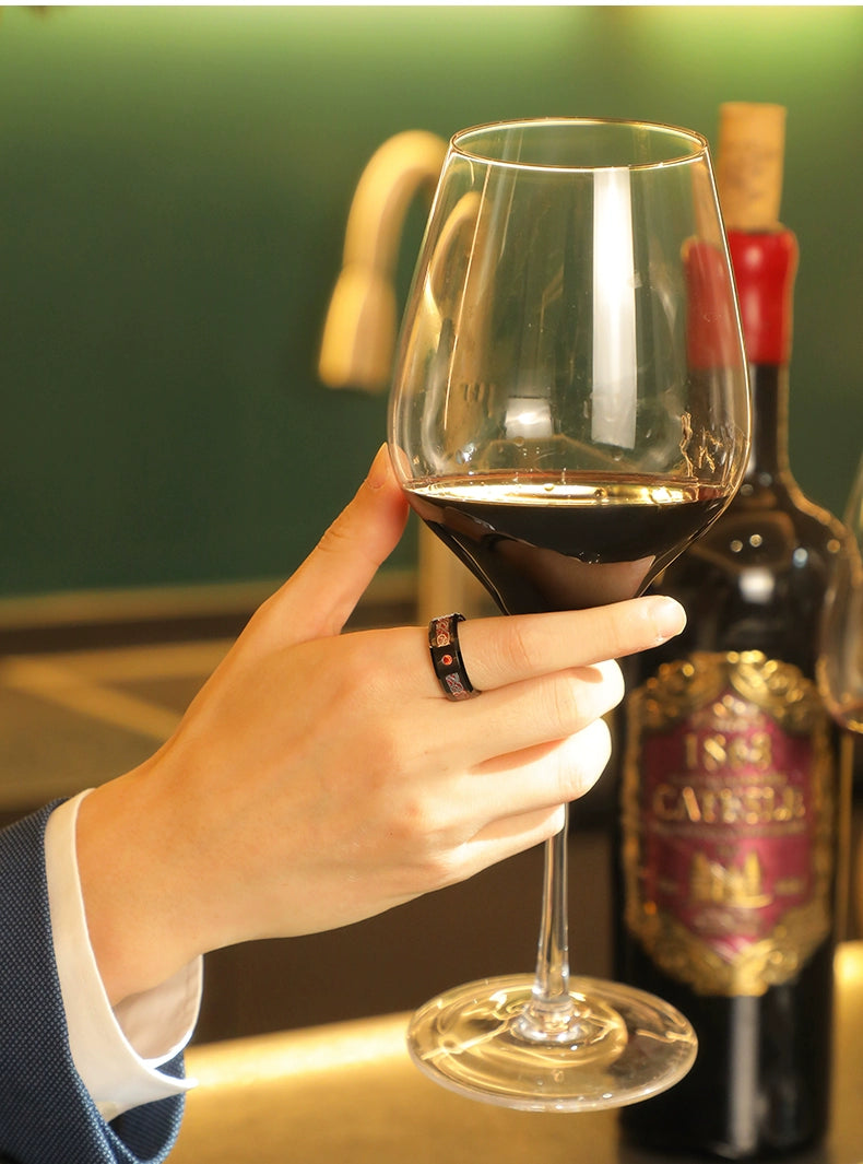 Male Wedding Band with Names Engraved Tungsten