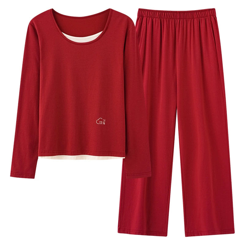 Gullei™ Minimalist Sporty PJs Set 100% Organic Cotton